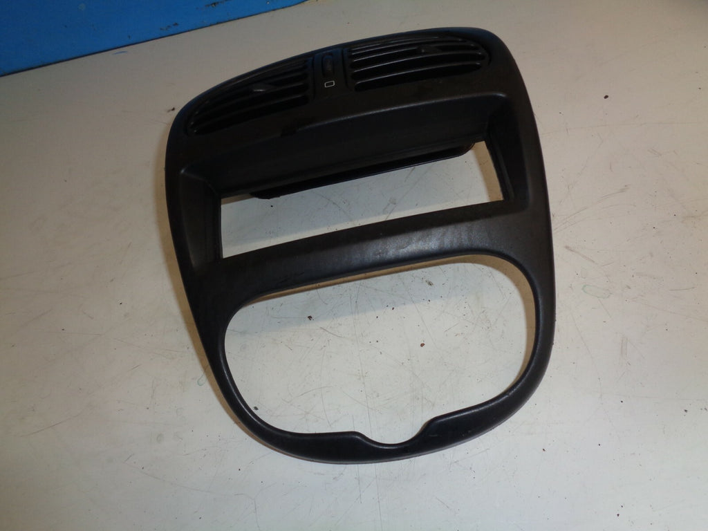 PEUGEOT 206 2002 CENTRE CONSOLE AC DASH TRIM VENTS GRAPHITE GREY