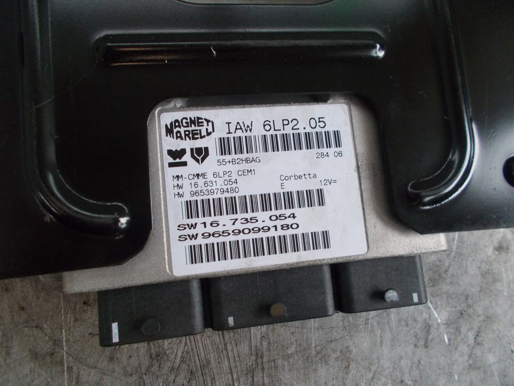 PEUGEOT 307 CITROEN 1.4 IAW ECU SW9659099180