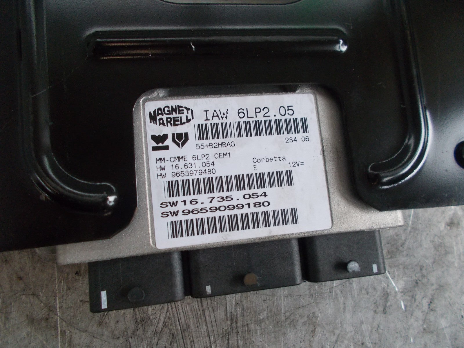 PEUGEOT 307 CITROEN 1.4 IAW ECU SW9659099180