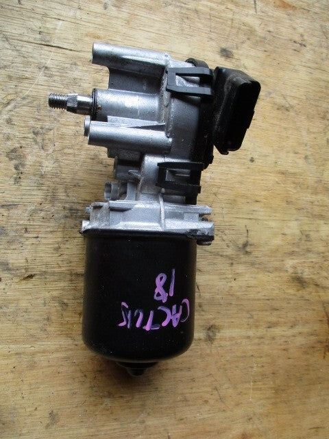 CITROEN C4 CACTUS 2018 FRONT WINDSCREEN WIPER MOTOR 9801001180