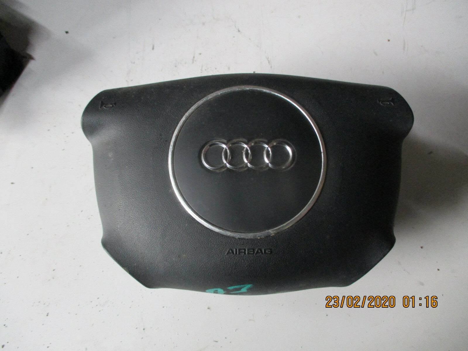 AUDI A3 8P MK2 2004 STEERING WHEEL AIRBAG SAFETY BAG 8P0880201D