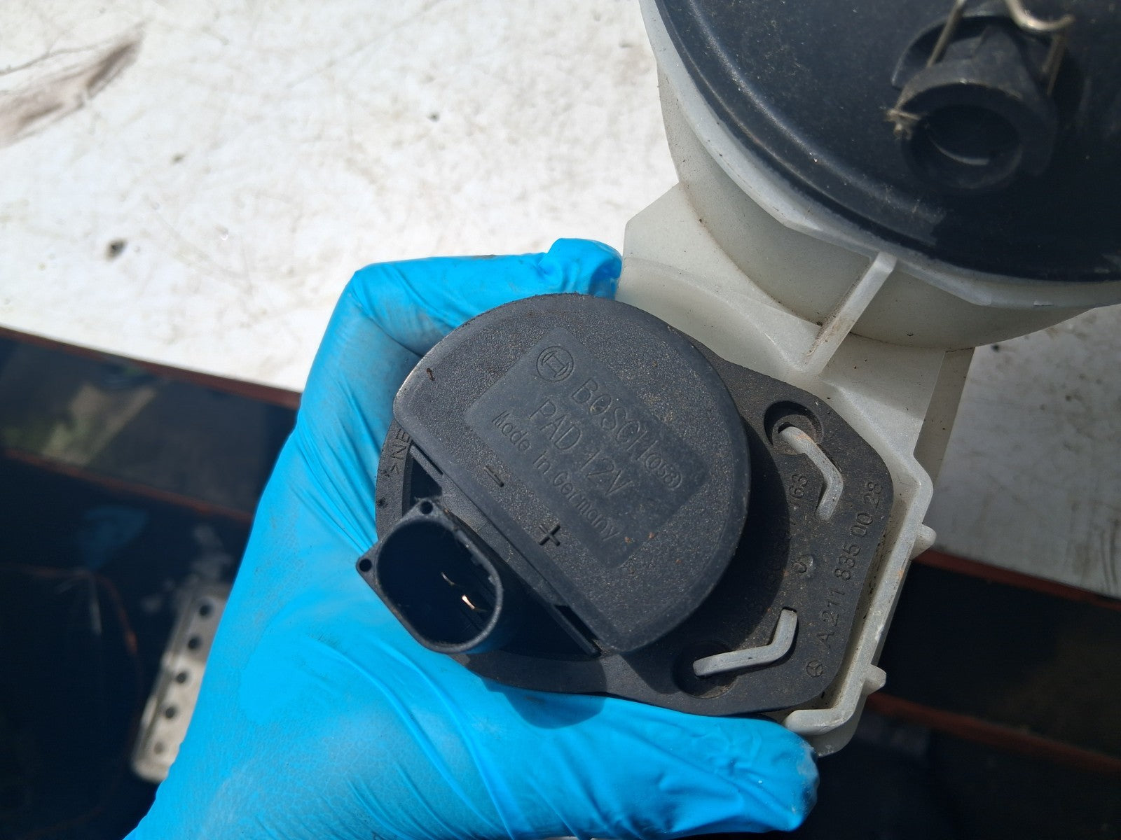 MERCEDES BENZ C CLASS W204 2015 COOLANT WATER EXPANSION TANK