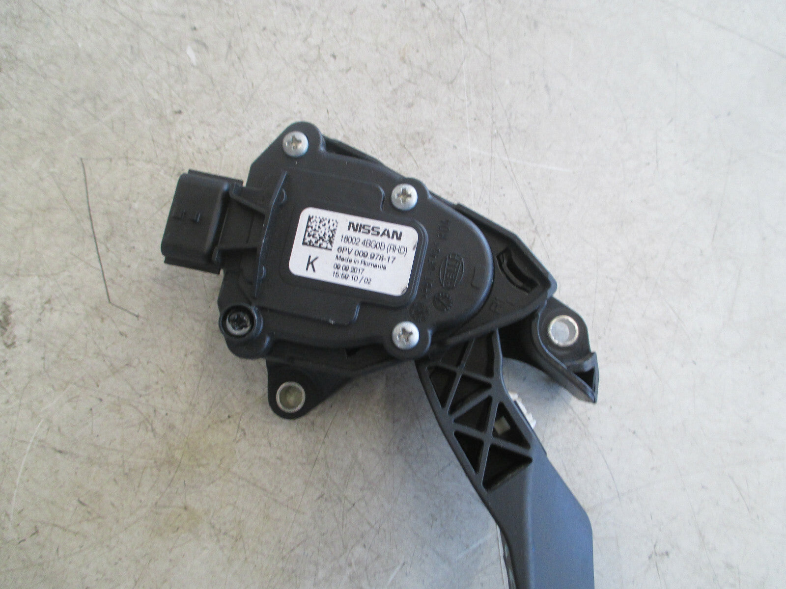 NISSAN QASHQAI J11 MK2 2017 KADJAR ACCELERATOR THROTTLE PEDAL 180024BG0B