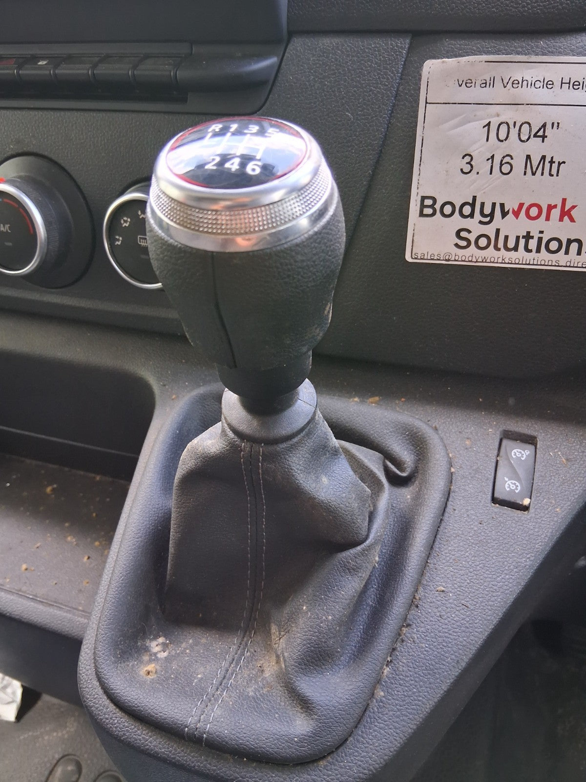 2024 RENAULT MASTER MK3 6 SPEED MANUAL GEAR STICK GEAR SHIFTER