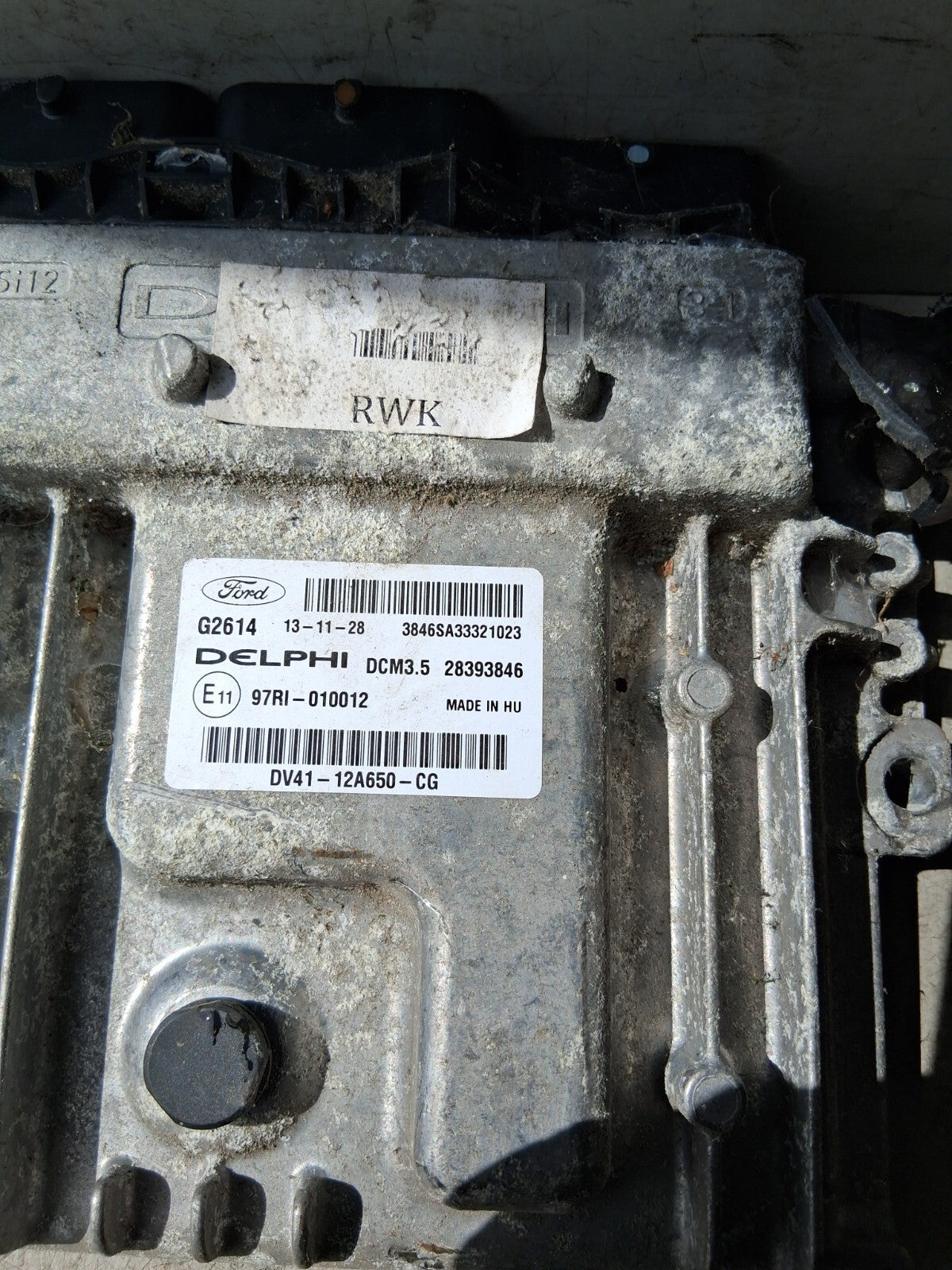 2013 FORD KUGA MK2 2.0 DIESEL ECU ENGINE CONTROL UNIT MODULE DV4112A650CG