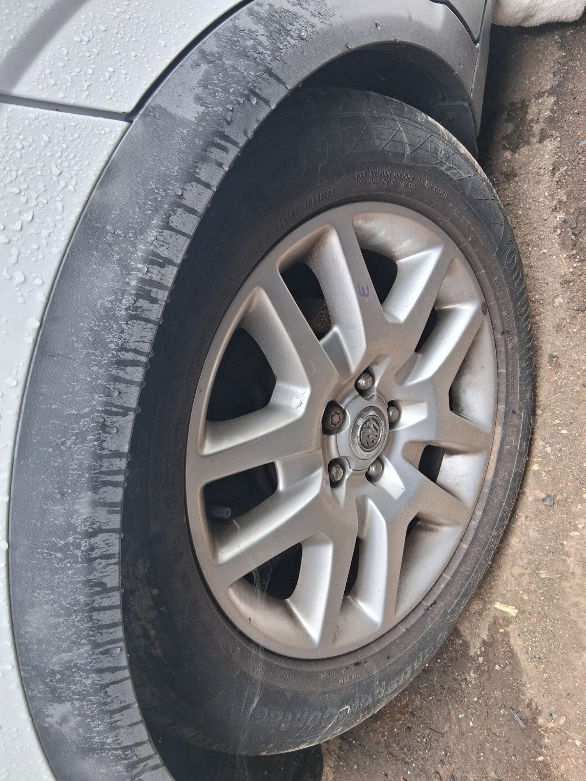 2015 VAUXHALL ANTARA MK1 18 INCH ALLOY WHEEL WITH TYRE 235/55R18 REF 3