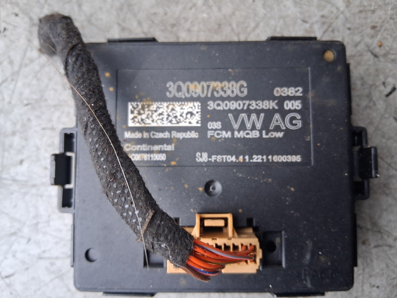 2023 VW VOLKSWAGEN TIGUAN HEADLIGHT ADAPTIVE CONTROL UNIT ECU 3Q0907338G