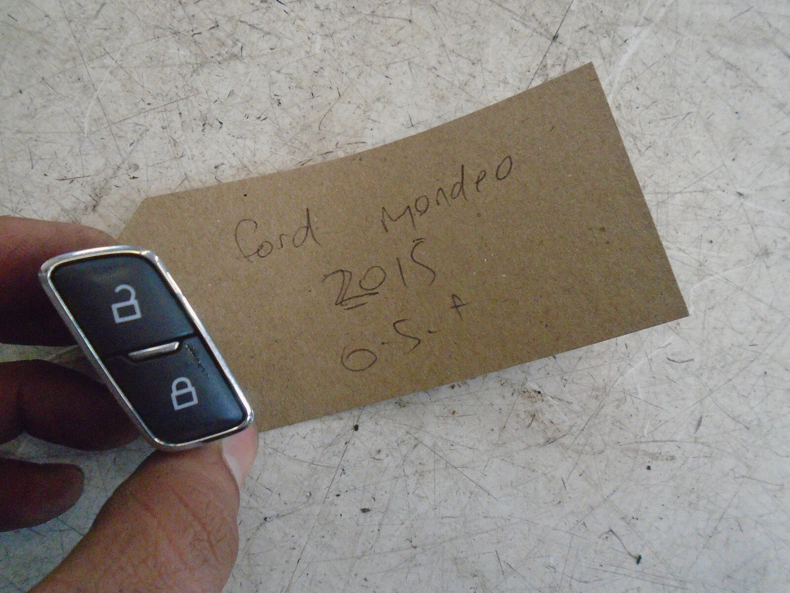 FORD MONDEO MK5 2015 OSF DRIVER SIDE FRONT DOOR CONTROL LOCK SWITCH BB5T14017CCW