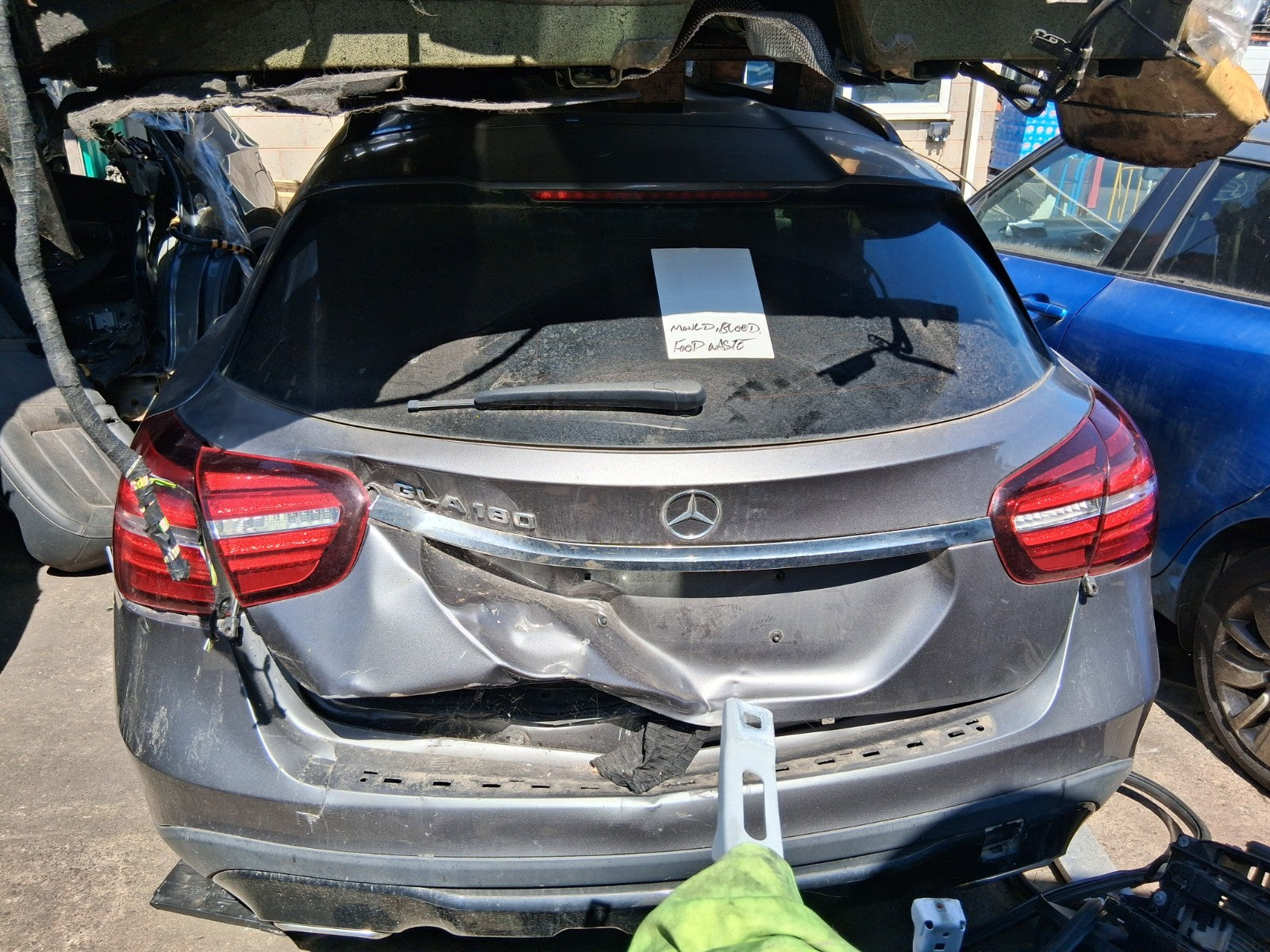 2019 MERCEDES BENZ GLA 180 X156 HEADLIGHT ADJUSTER CONTROL SWITCH PANEL