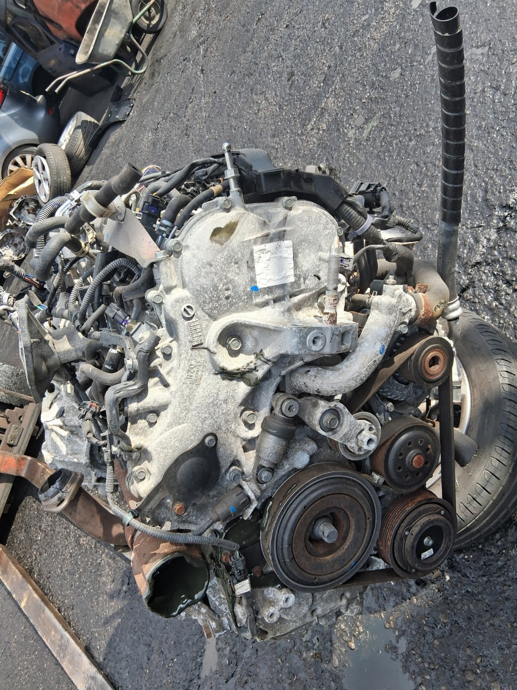 2005 HONDA CIVIC MK7 1.6 PETROL COMPLETE ENGINE D16V1