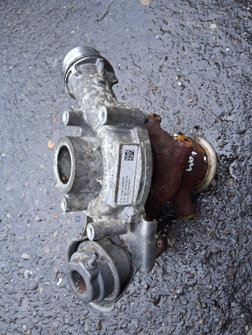 2015 MERCEDES BENZ CITAN 1.5 DIESEL TURBO TURBOCHARGER 8013740004