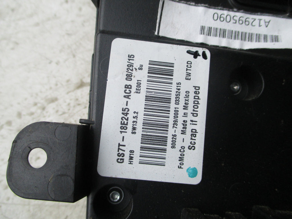 FORD MONDEO MK5 2016 HEATER AC CLIMATE CONTROL PANEL GS7T18E245ACB