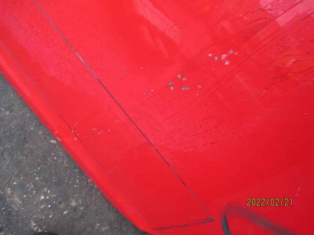 VAUXHALL INSIGNIA A 2014 NSR PASSENGER SIDE REAR DOOR COMPLETE RED