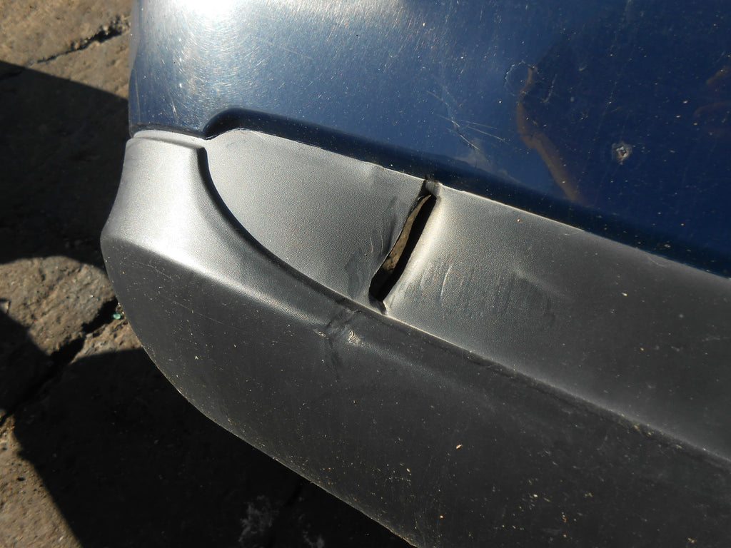 CITROEN C5 2001 HATCHBACK COMPLETE REAR BUMPER DARK BLUE