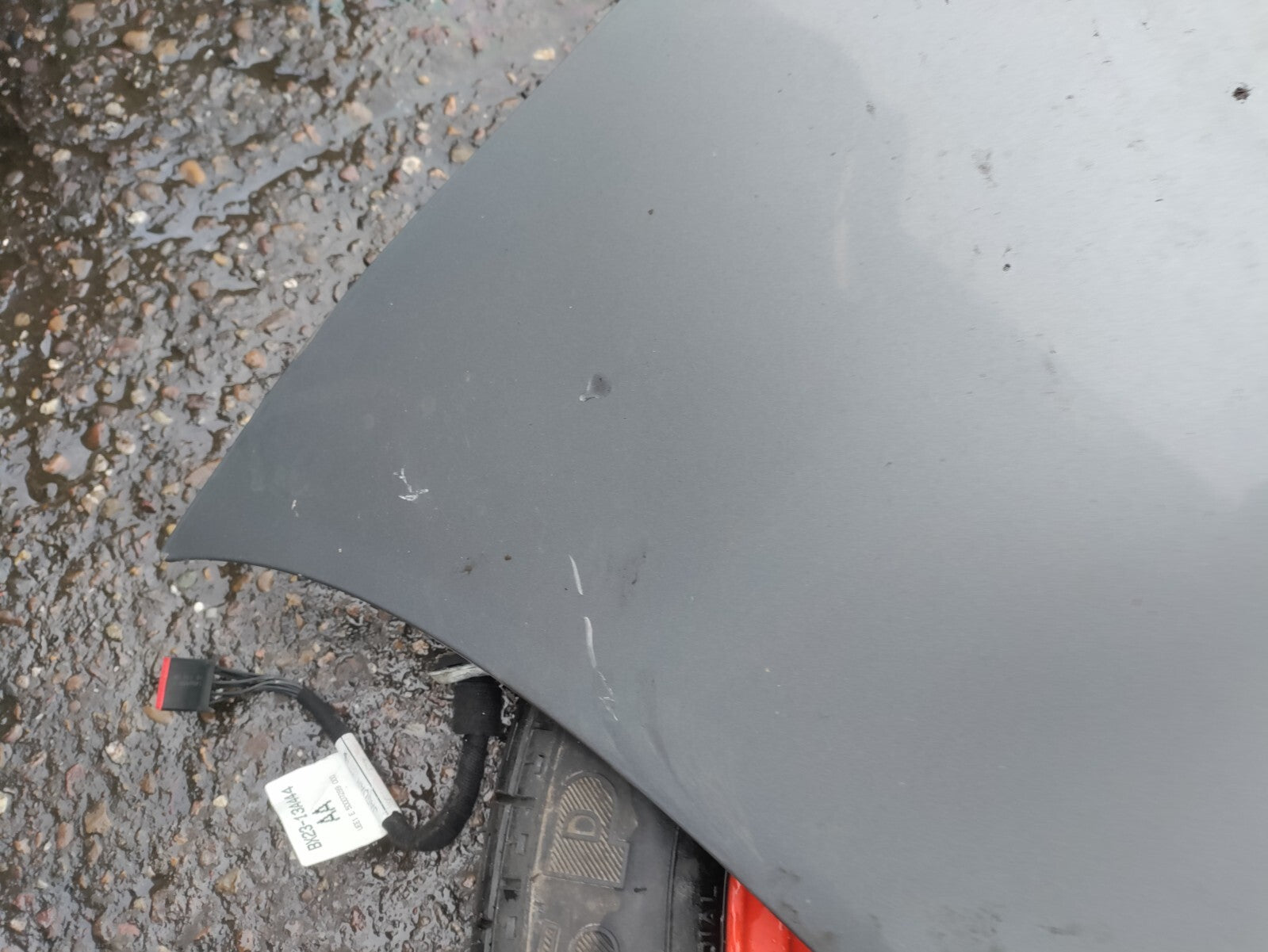 2009 JAGUAR XF X250 REAR TAILGATE BOOT-LID SILVER