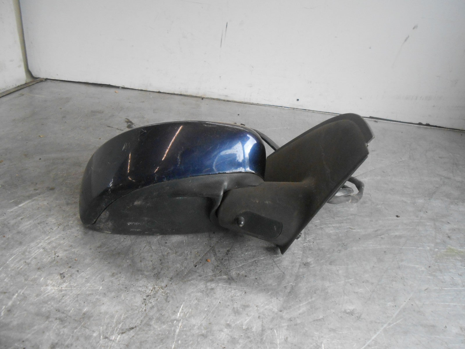 FIAT STILO 192 2001 - 2007 OS DRIVER SIDE ELECTRIC ADJUST DOOR WING MIRROR BLUE