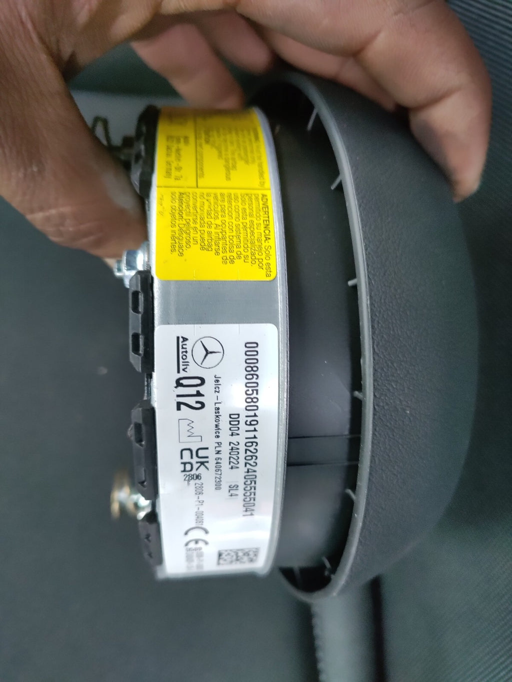 2024 MERCEDES BENZ SPRINTER W907 DRIVER STEERING AIRBAG 0008605801
