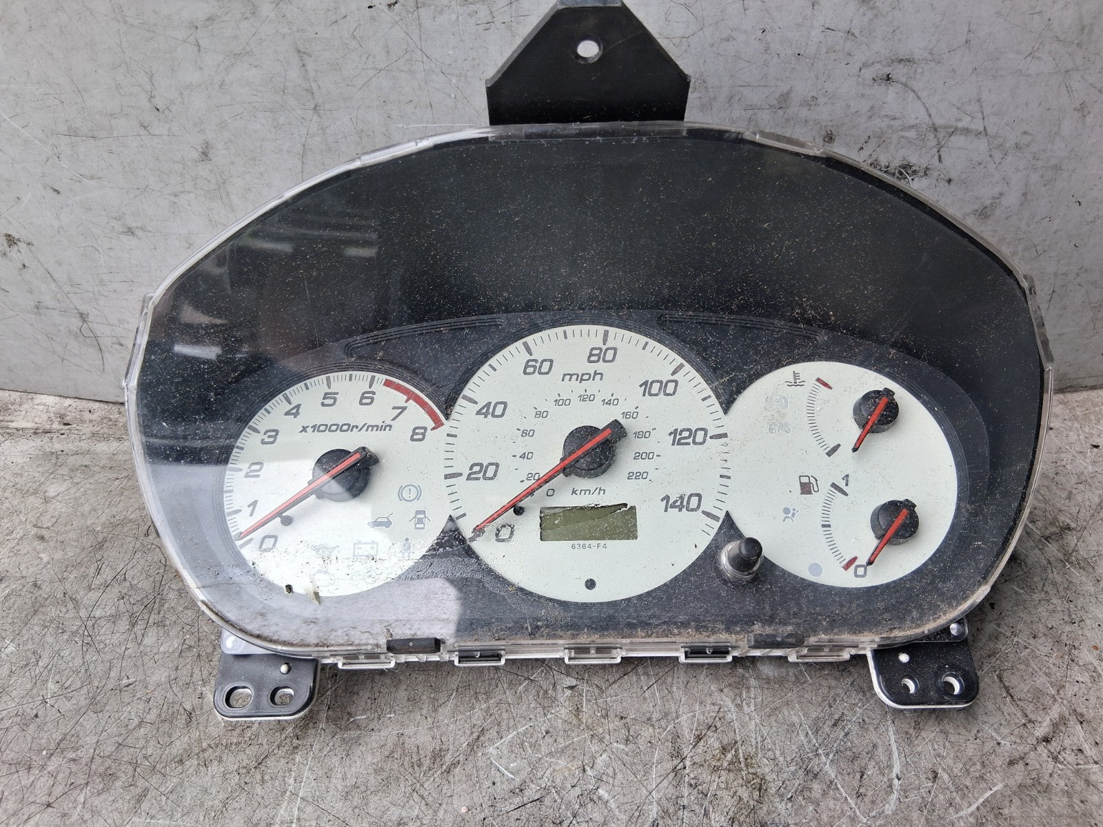 2005 HONDA CIVIC MK7 1.6 PETROL MANUAL SPEEDOMETER INSTRUMENT CLUSTER HR0291210