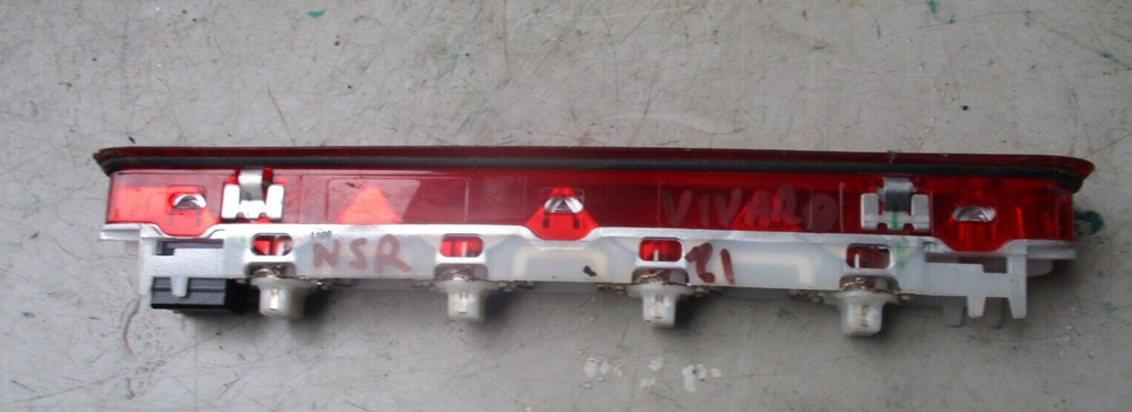 2021 VAUXHALL VIVARO NSR PASSENGERS SIDE REAR THIRD BRAKE LIGHT