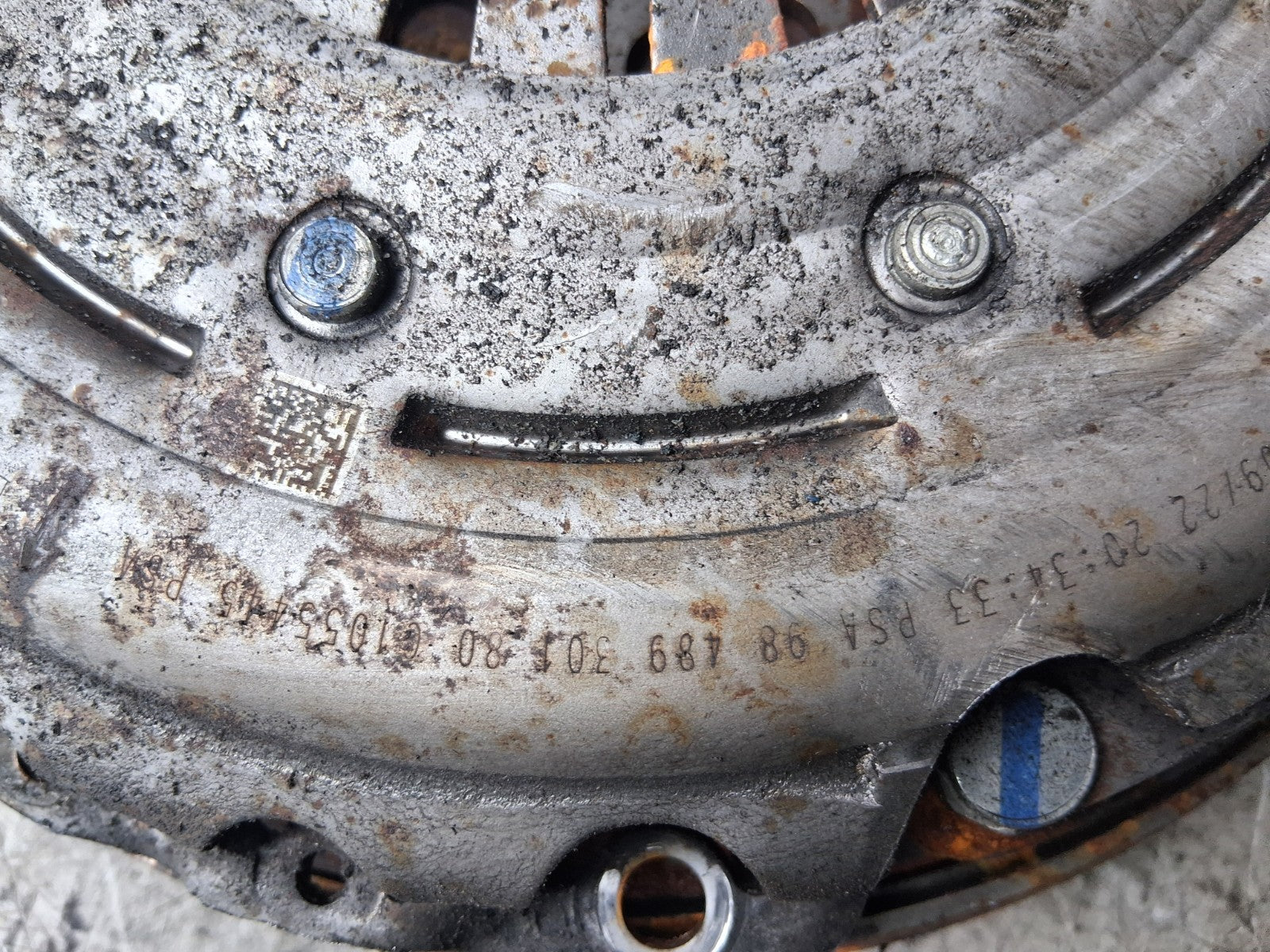 CITROEN C4 MK3 2023 1.2 PETROL CLUTCH PRESSURE PLATE & FLYWHEEL 9848930180