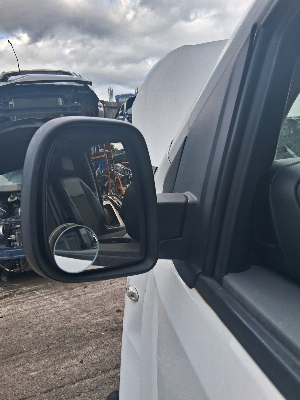 2019 CITROEN DISPATCH VIVARO MK3 NSF PASSENGER SIDE FRONT WING MIRROR BLACK