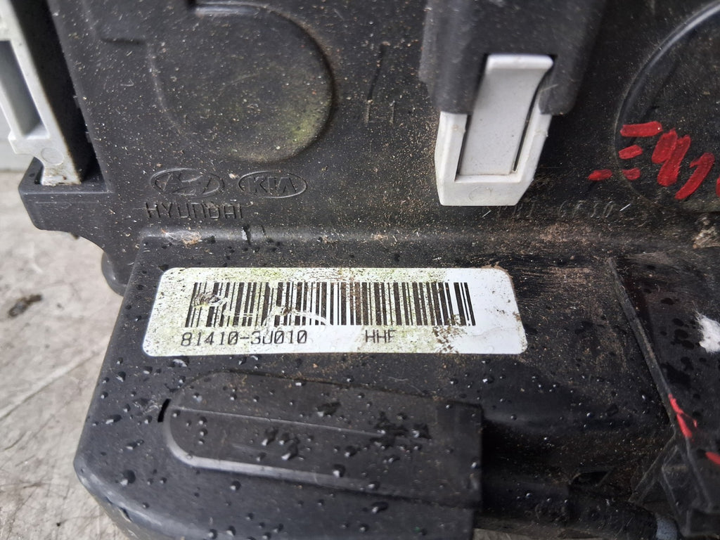 KIA SPORTAGE MK3 2012 NSR PASSENGER SIDE REAR LEFT DOOR LOCK MECHANISM