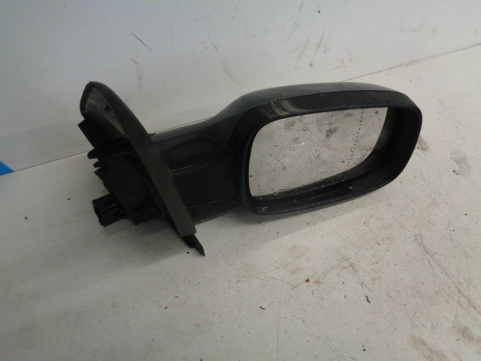 RENAULT MEGANE MK2 2008 OS ELECTRIC  DRIVER SIDE WING MIRROR BLACK