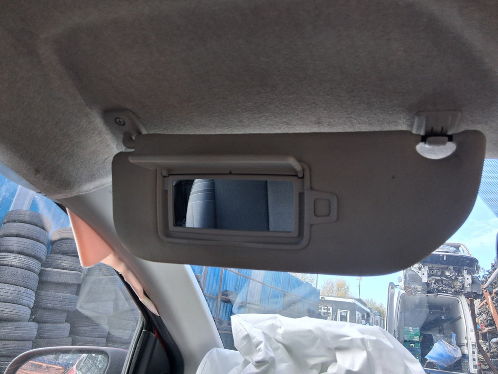 2016 PEUGEOT 108 MK2 NSF PASSENGER SIDE FRONT LEFT SUN VISOR SHADE