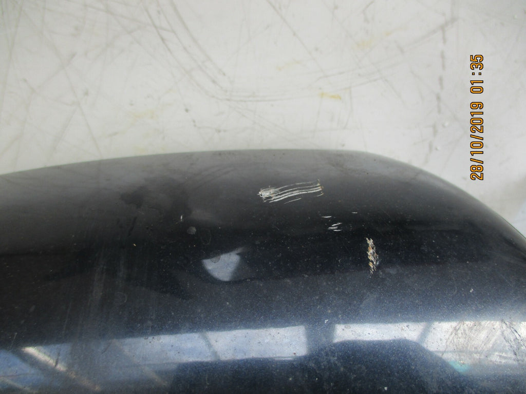 AUDI A4 8E B6 OS DRIVER SIDE ELECTRIC DOOR WING MIRROR DARK BLUE