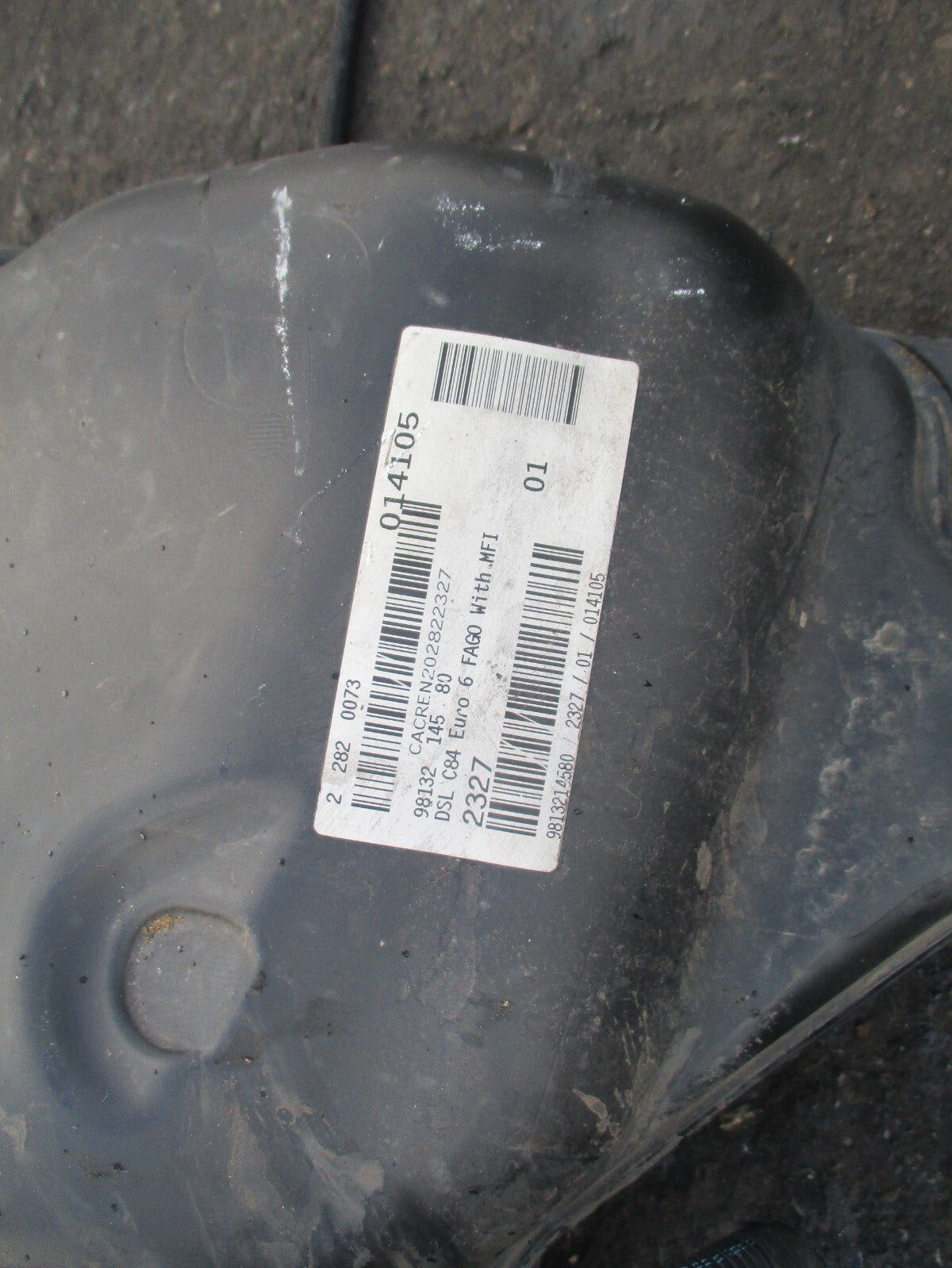 2020 CITROEN C5 AIRCROSS 1.5 DIESEL FUEL TANK & SENDING UNIT 9809358780