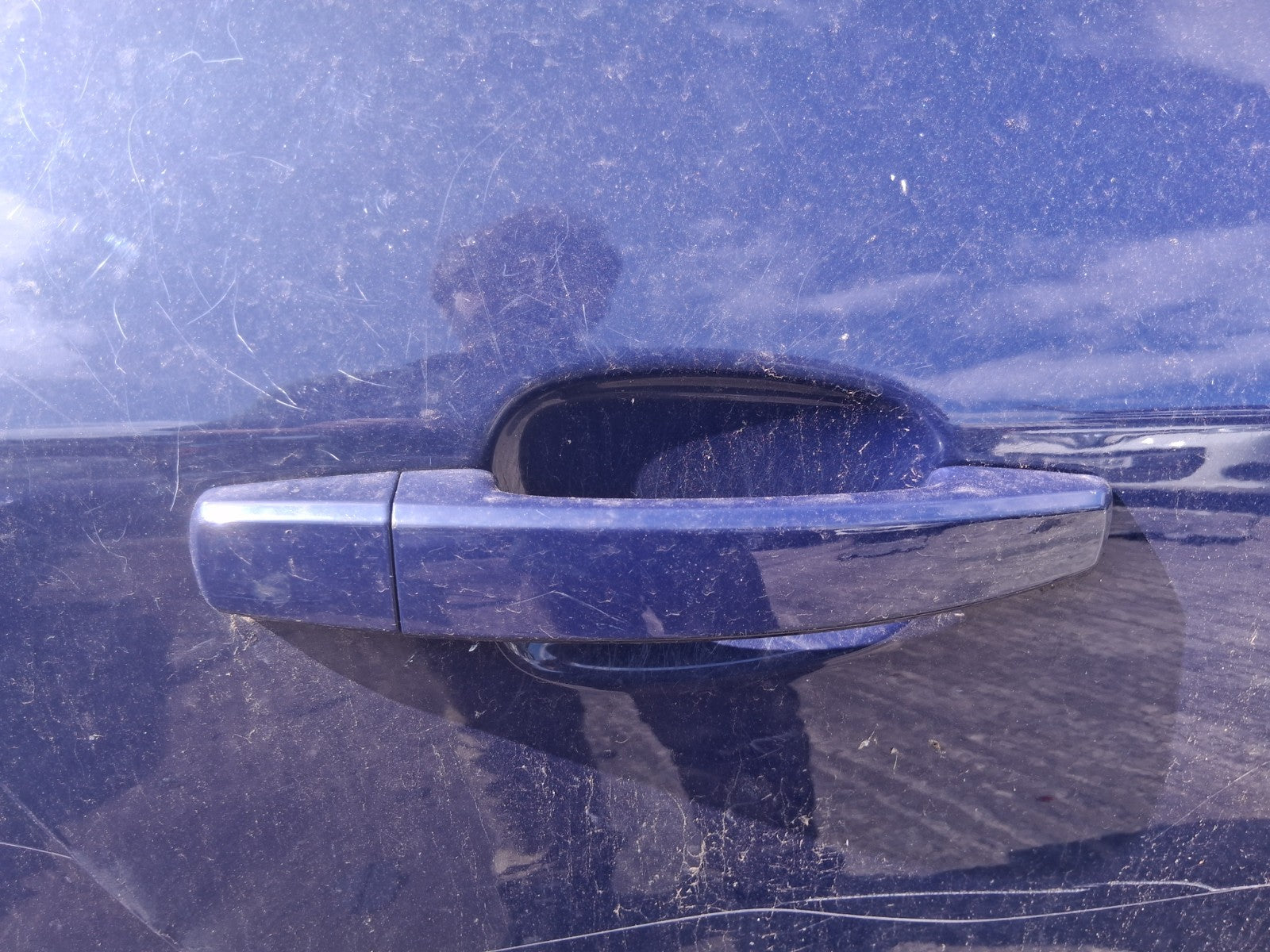 2013 VAUXHALL ASTRA J ESTATE OSR DRIVER SIDE REAR RIGHT COMPLETE DOOR BLUE