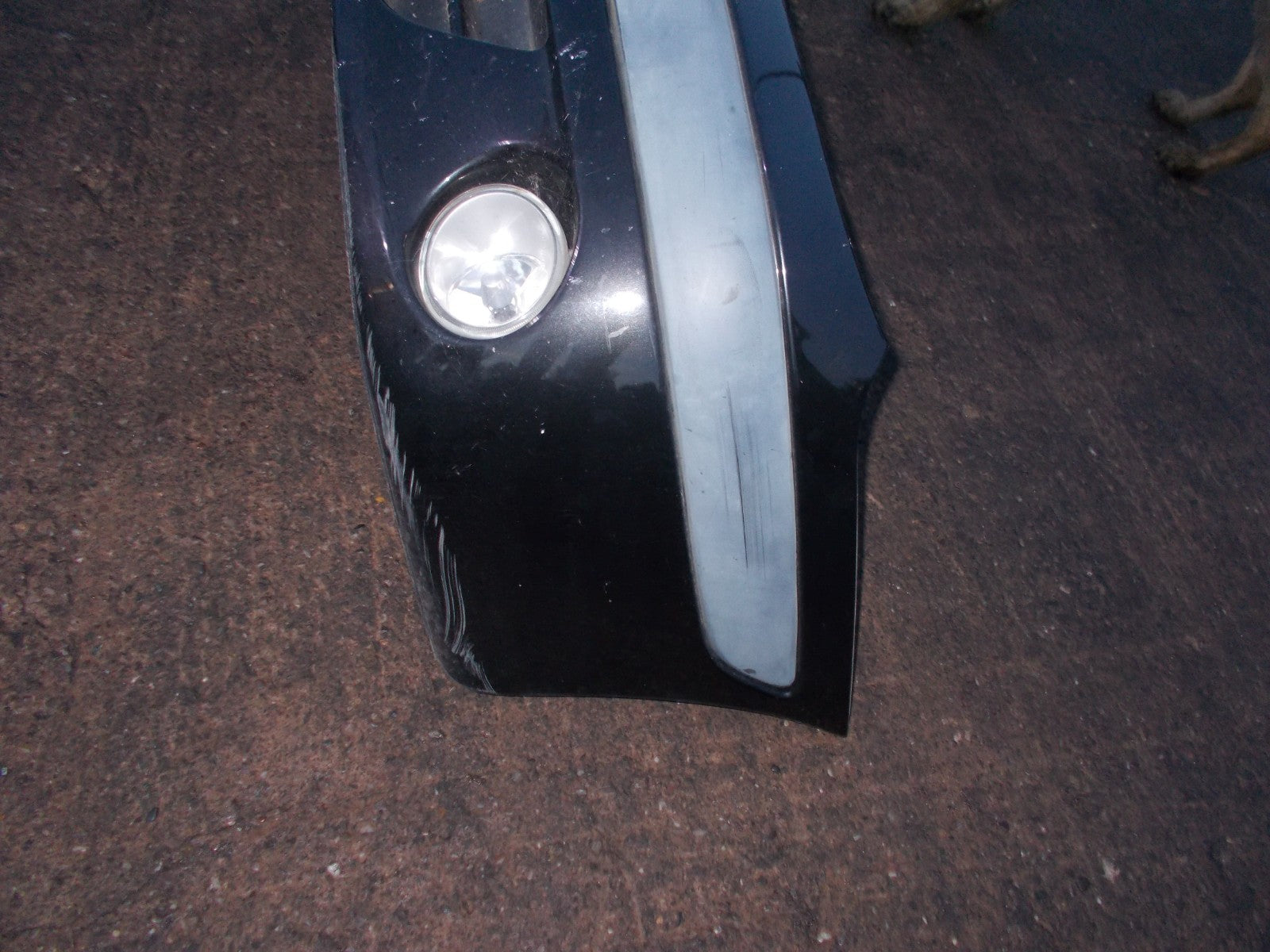 RENAULT SCENIC 2003 MK1 FRONT BUMPER BLACK