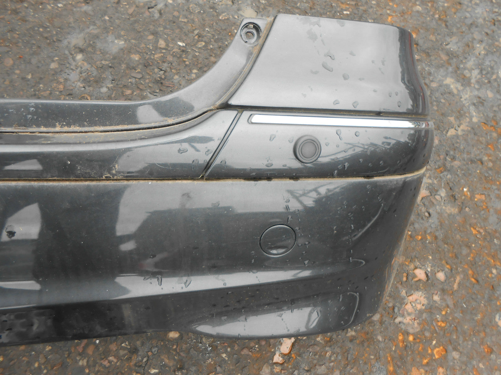 MERCEDES A CLASS W168 2003 REAR BACK PLASTIC BUMPER BLACK
