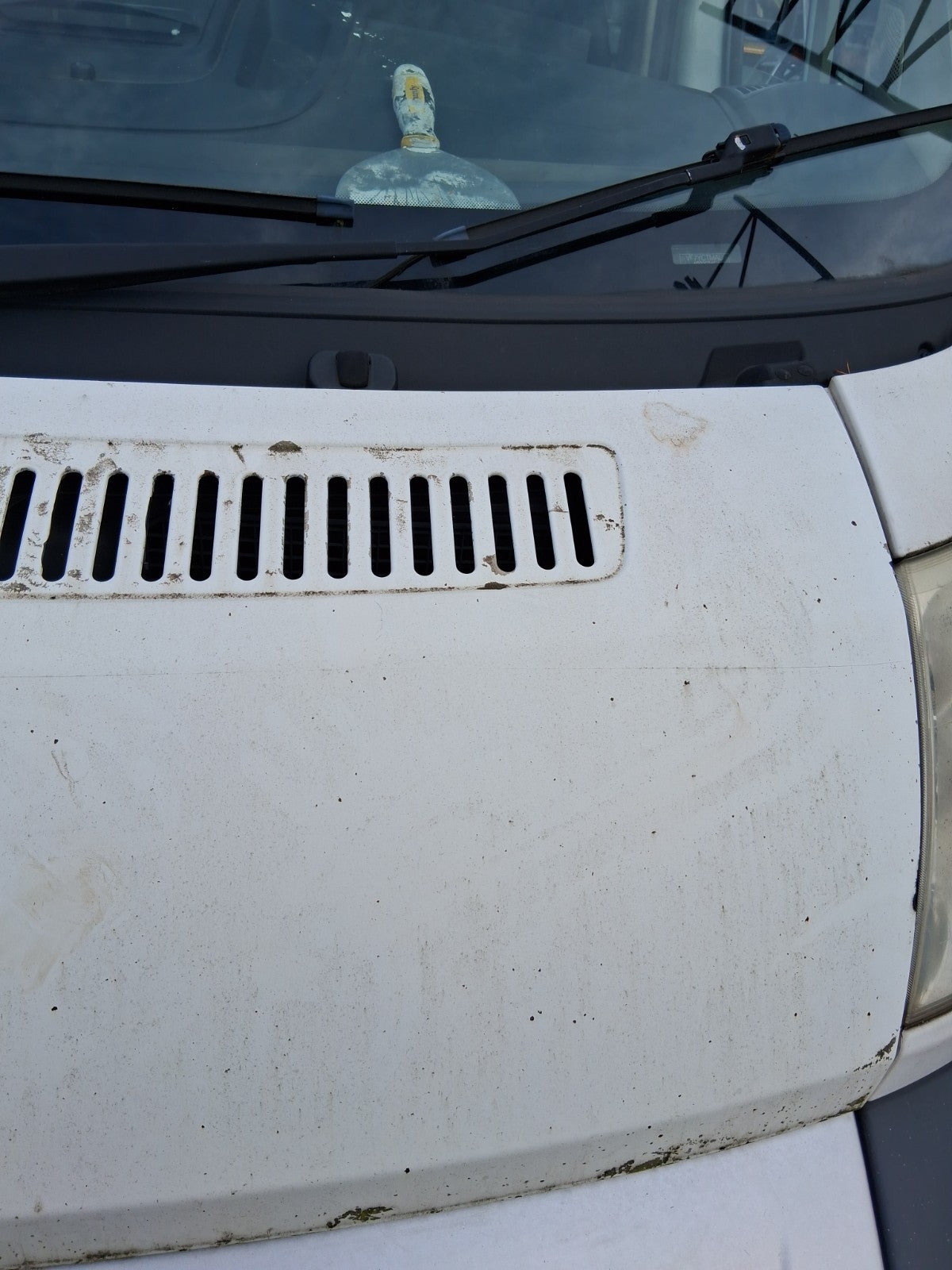 2014 CITROEN RELAY MK3 FRONT BONNET HOOD PANEL WHITE