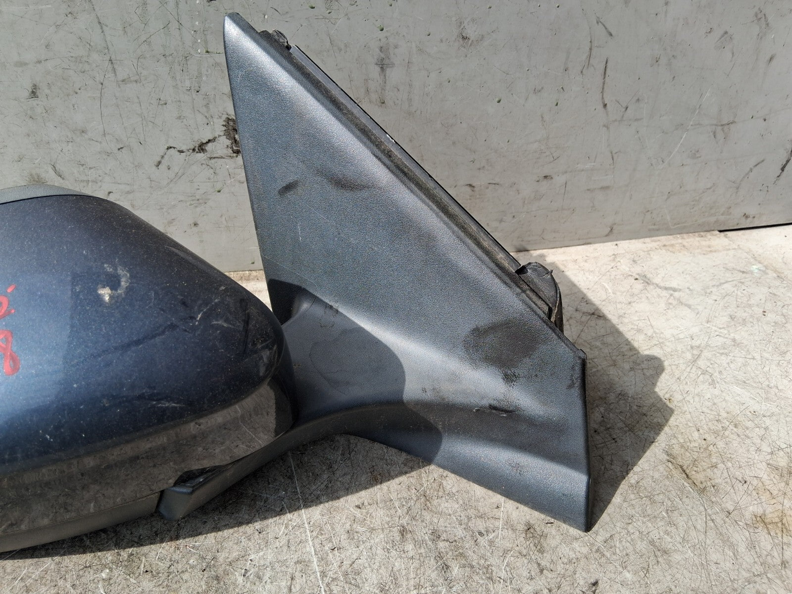 FORD MONDEO MK4 2008 OS DRIVER SIDE RIGHT WING MIRROR BLUE 212876122