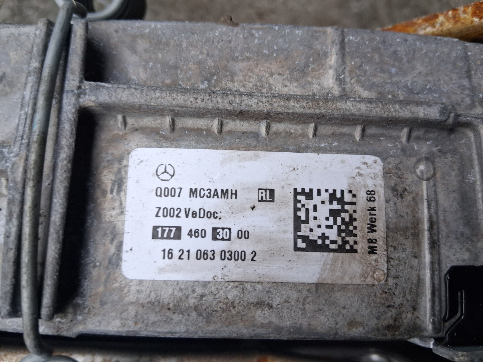 2021 MERCEDES A CLASS V177 STEERING COLUMN A2474608900