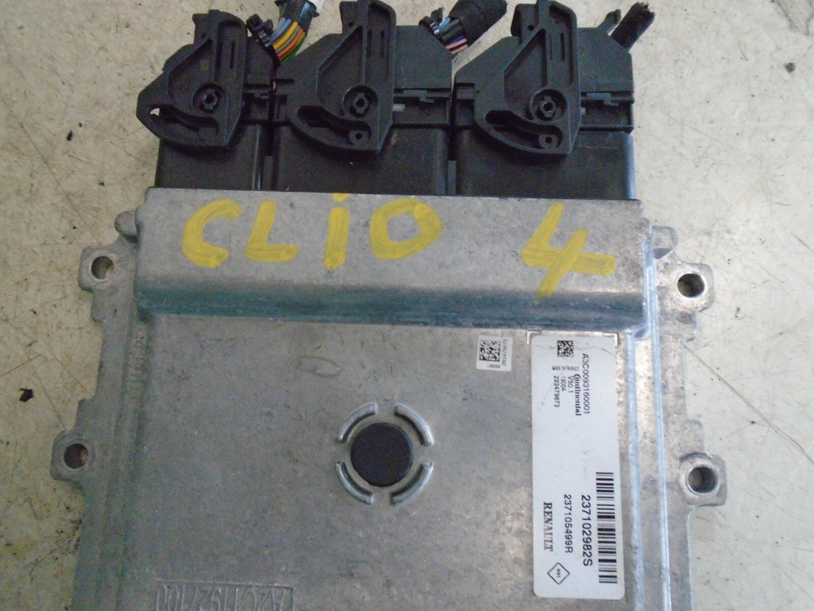 RENAULT CLIO MK4 ECU CONTROL MODULE 237102982S