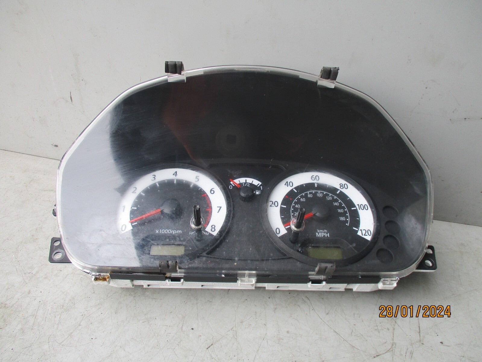 KIA PICANTO MK1 2007 1.0 PETROL SPEEDO SPEEDOMETER INSTRUMENT CLUSTER 9401107030