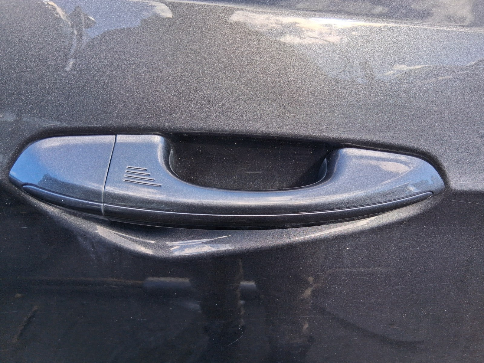 2017 FORD S MAX MK2 OSR DRIVER SIDE REAR RIGHT EXTERIOR DOOR HANDLE GREY