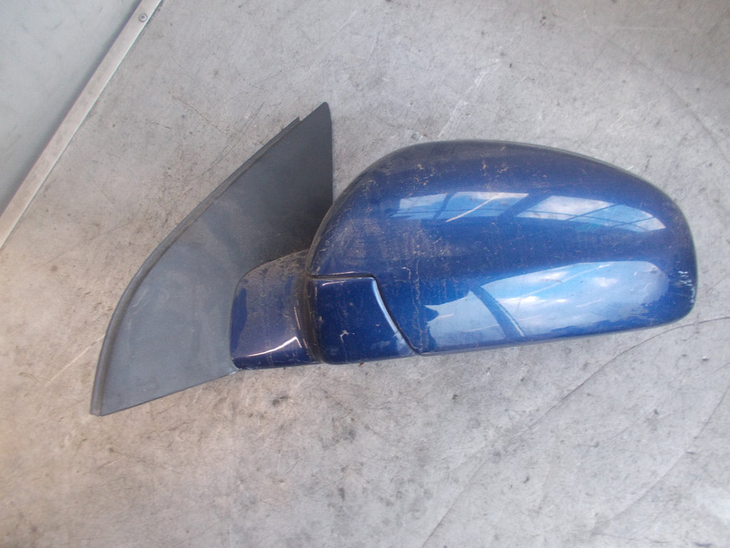 VAUXHALL VECTRA C NS PASSENGER SIDE ELECTRIC WING MIRROR DARK BLUE 24436149