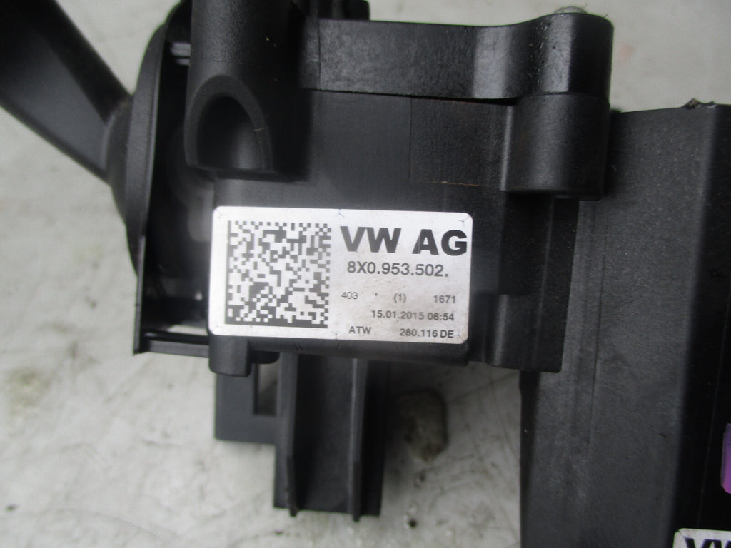 AUDI A1 8X 2015 INDICATOR WIPER STALKS 8X0953502