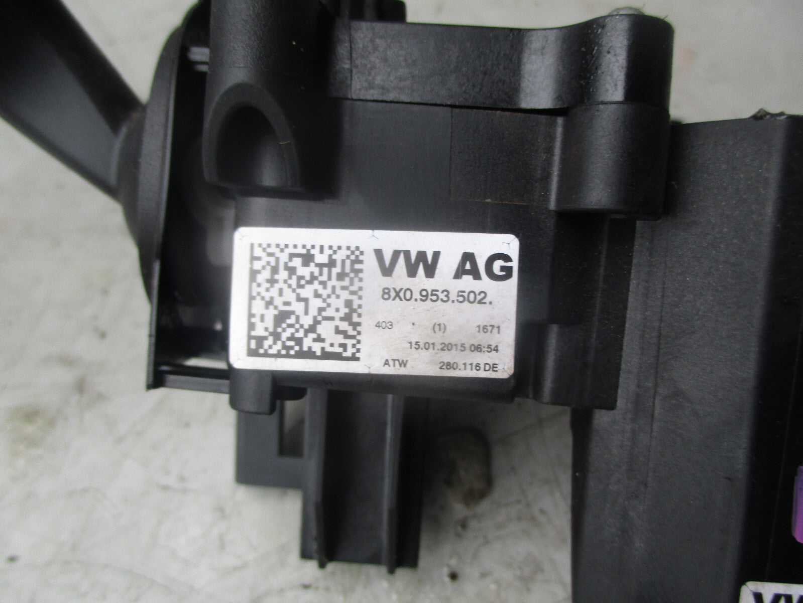 AUDI A1 8X 2015 INDICATOR WIPER STALKS 8X0953502