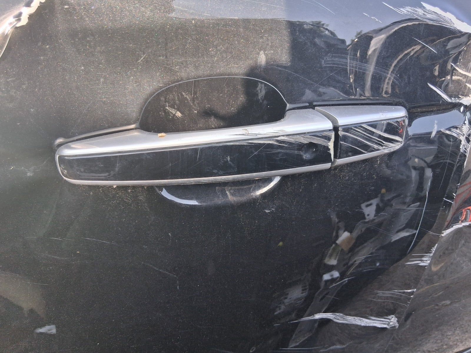 2021 LAND ROVER RANGE ROVER SPORT L494 NSF PASSENGER SIDE DOOR HANDLE BLACK