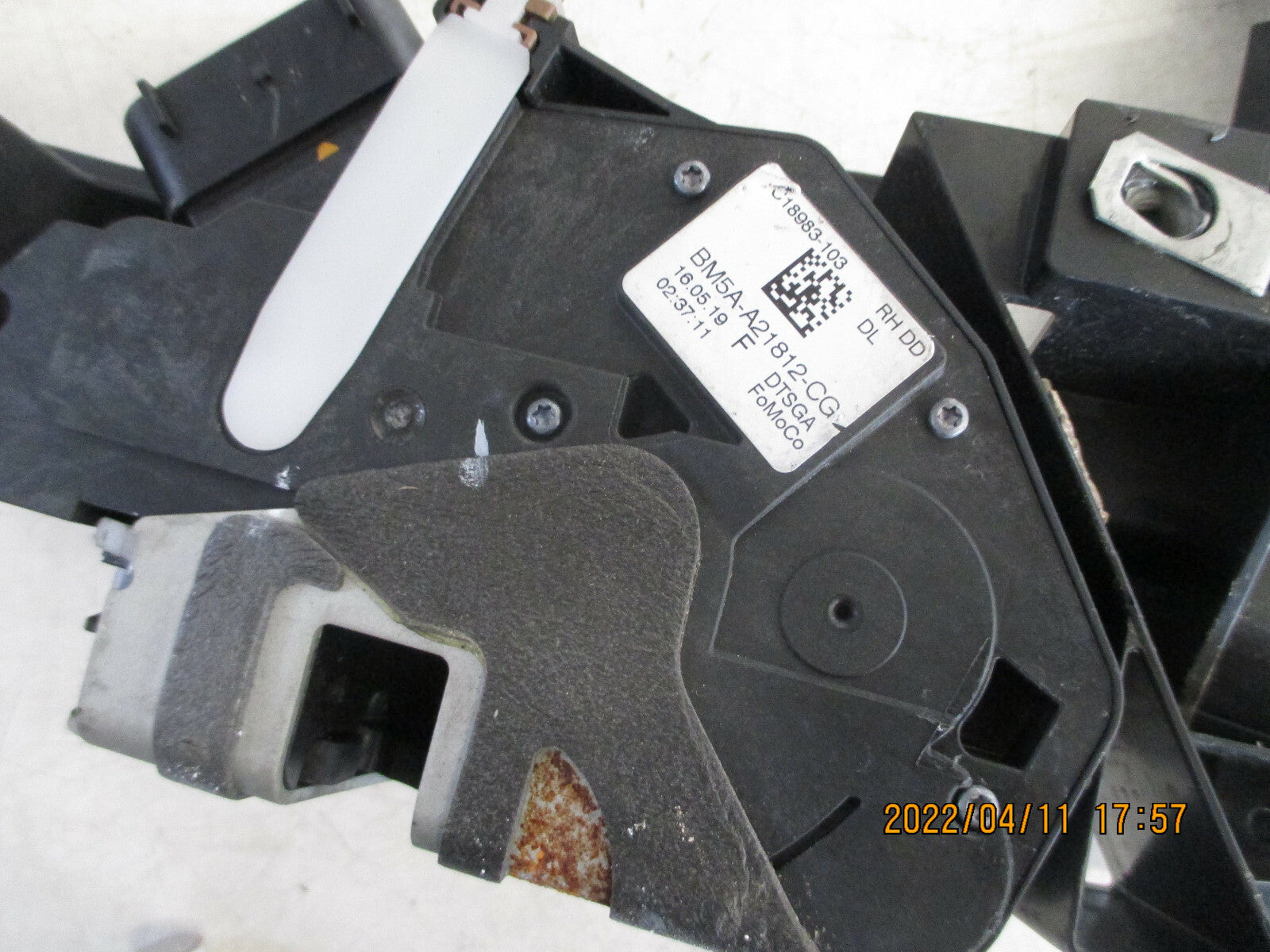 2019 FORD MONDEO MK5 OSF DRIVER SIDE FRONT LOCK MECH MECHANISM ACTUATOR