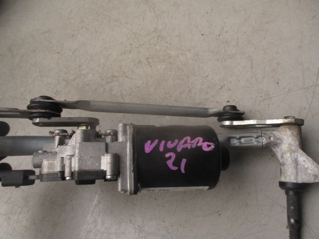 2021 VAUXHALL VIVARO MK3 FRONT WIPER MOTOR & LINKAGE 9808465380