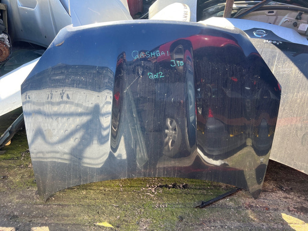2012 NISSAN QASHQAI J10 PRE FACELIFT BONNET NIGHTSHADE PURPLE HAS DENT