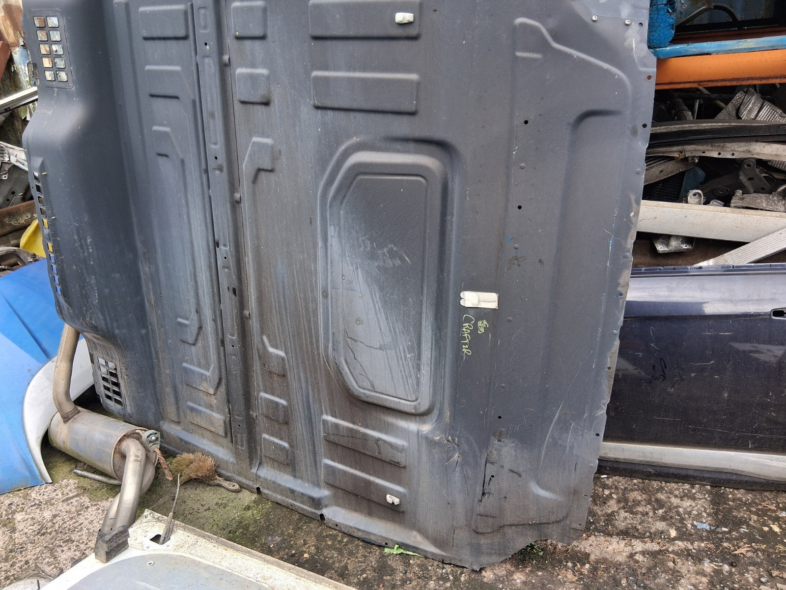 2022 VW VOLKSWAGEN CRAFTER MK2 BULK HEAD MIDDLE CENTER  METAL BULKHEAD