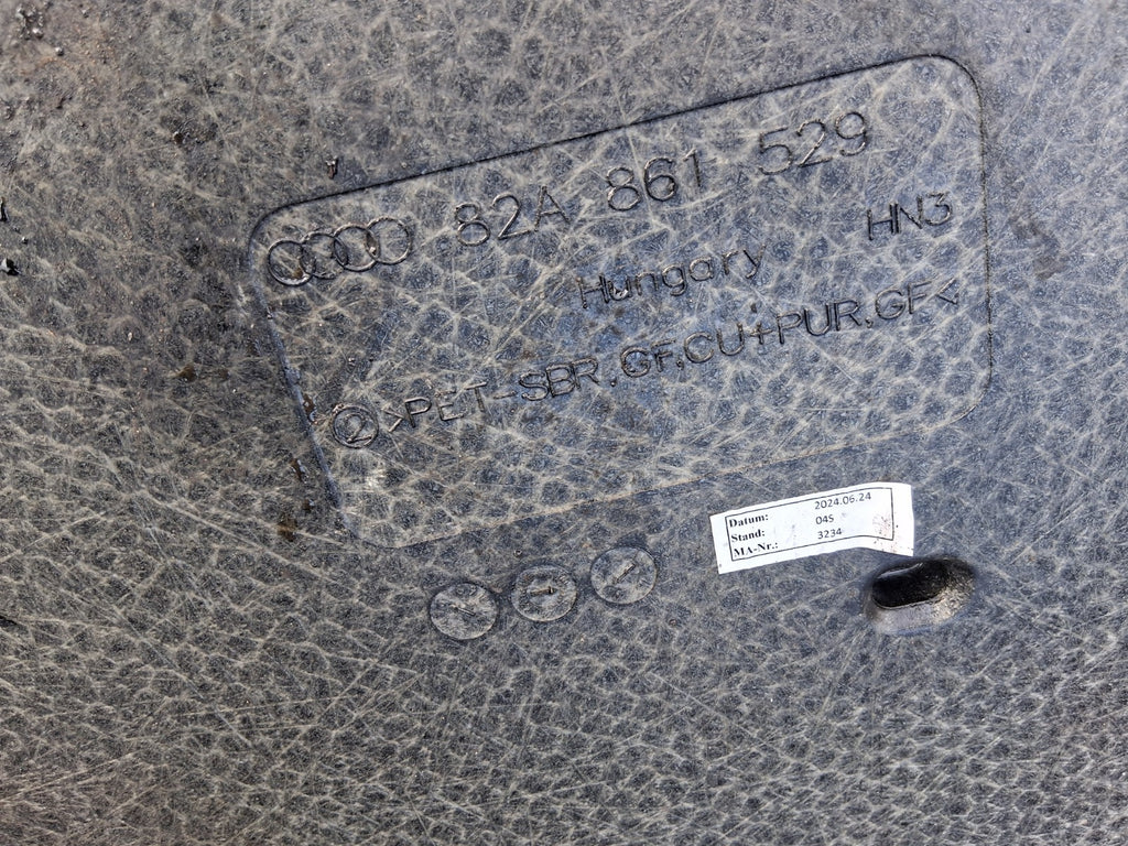2024 AUDI A1 S LINE MK2 GB REAR BOOT FLOOR LINER CARPET MAT 81A861529