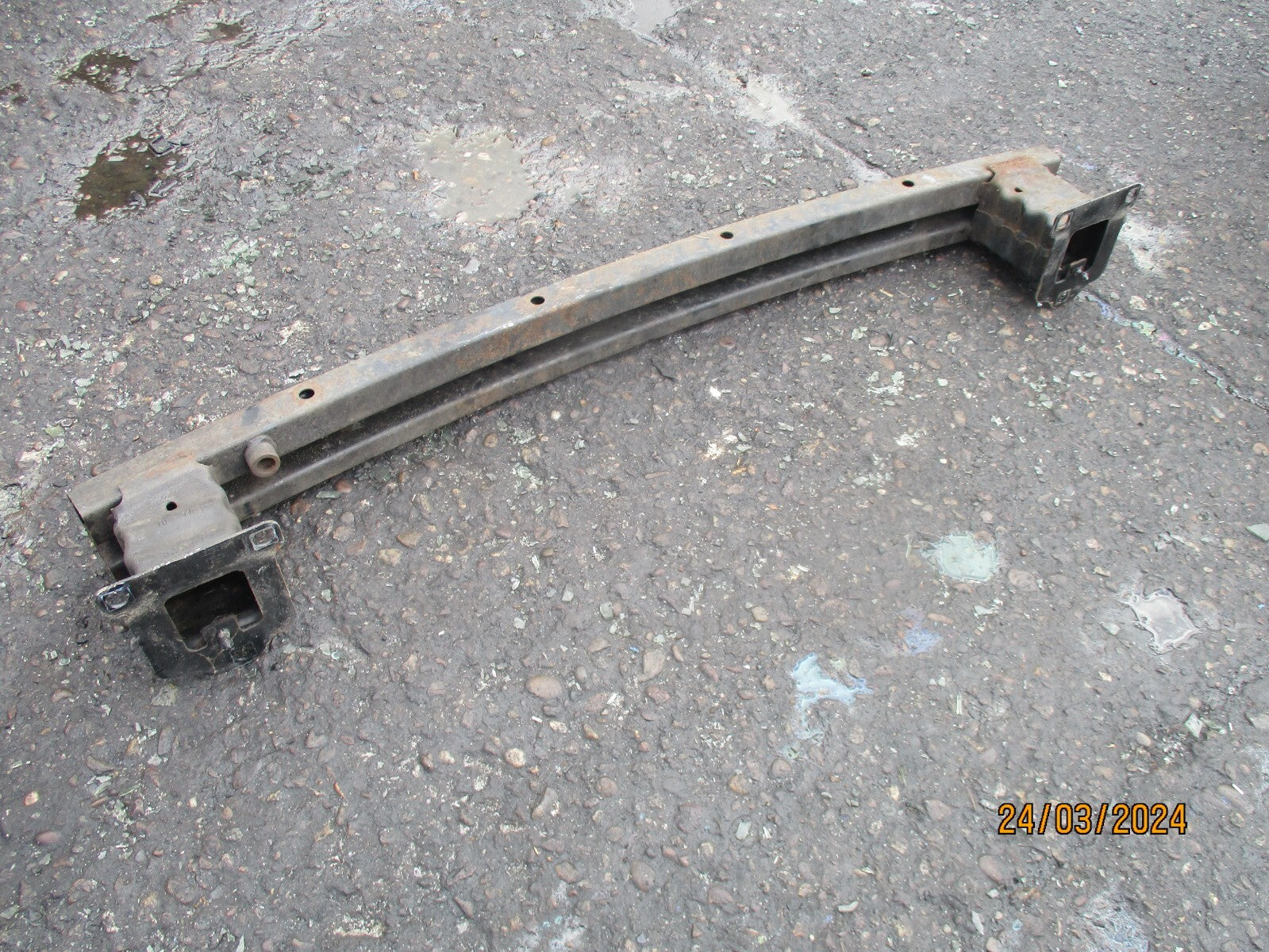 PEUGEOT 207 2009 FRONT COMPLETE BUMPER REINFORCEMENT CRASH BAR