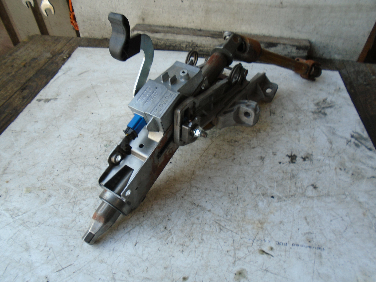 FORD MONDEO MK5 2017 KEYLESS IGNITION ADJUSTABLE STEERING COLUMN DG9C3G506EK